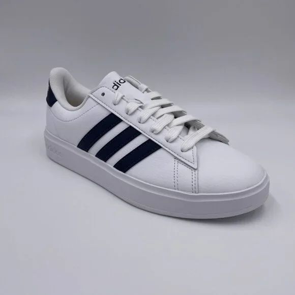 adidas Grand Court 2.0 White Legend Ink Women's Shoes - Picture 7 of 8